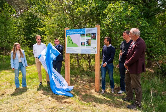Onthulling klimaatbord Rheden