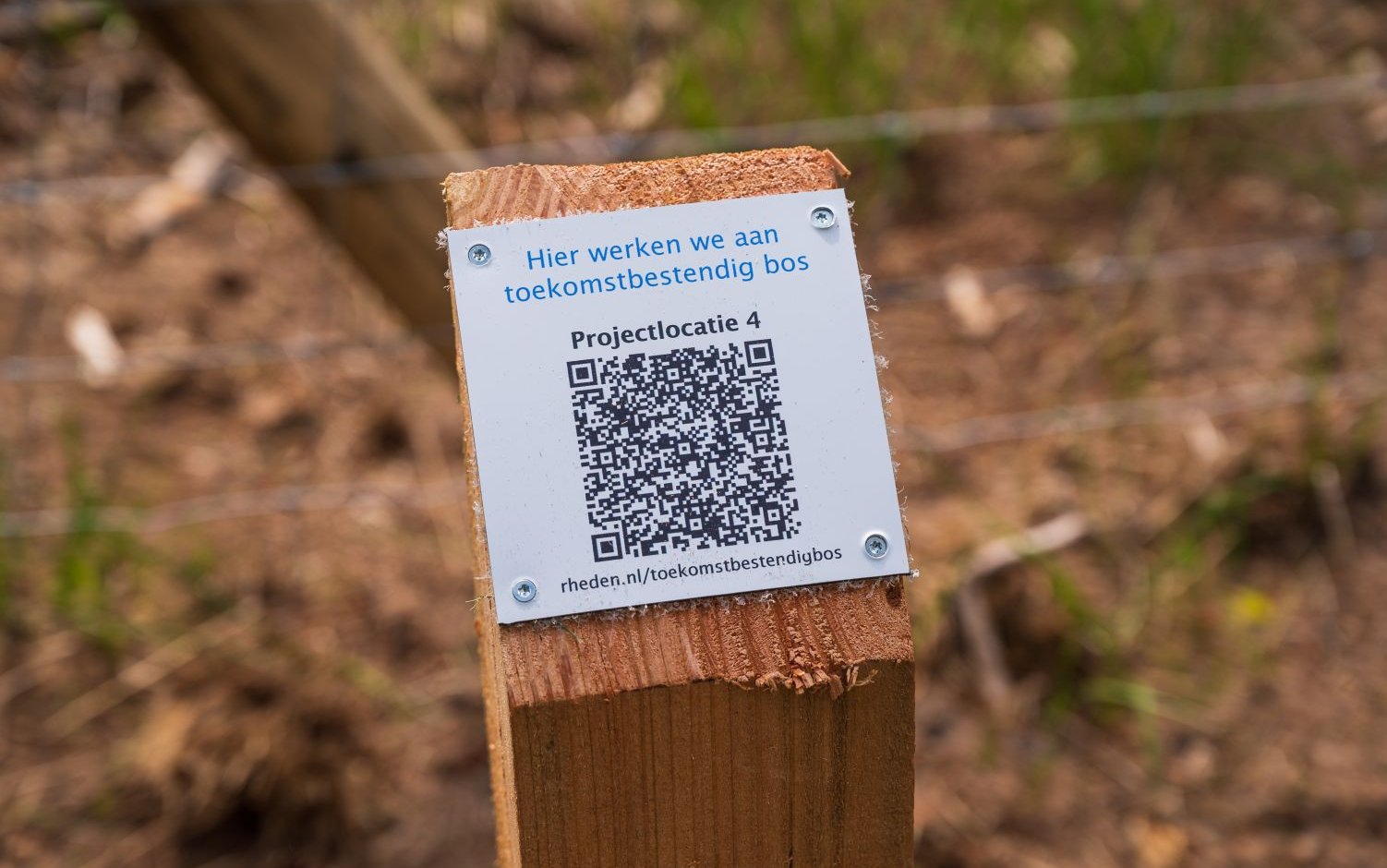 Onthulling klimaatbord Rheden route