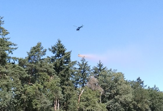 Helikopter schelpengruis