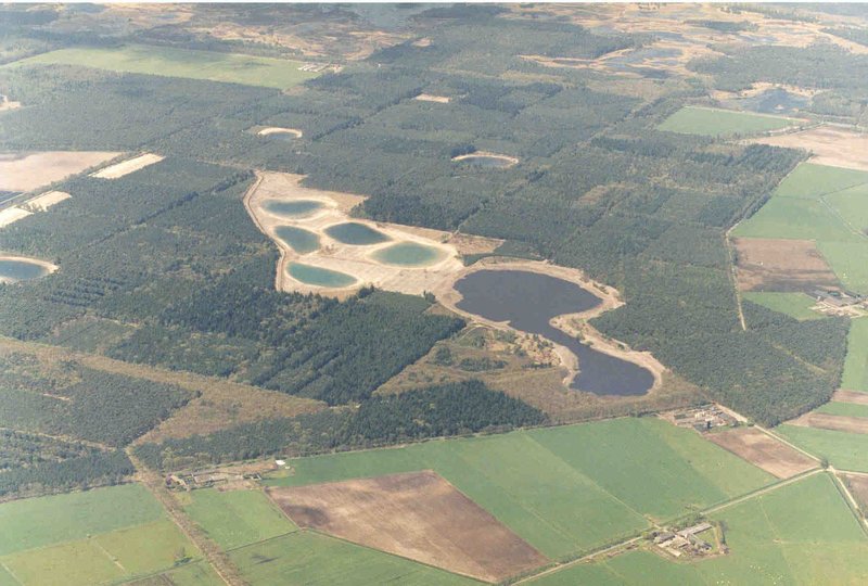 Luchtfoto Keelven (Someren)