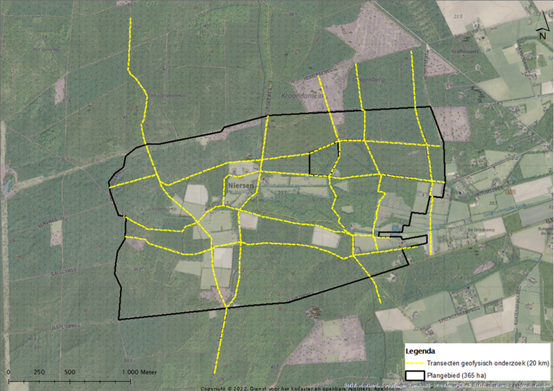 Plangebied LESA Kroondomein Het Loo