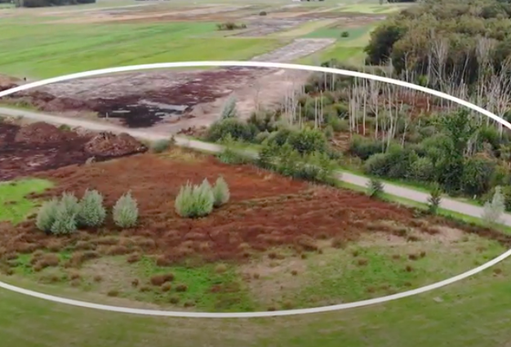 pingo ruine omcirkeld