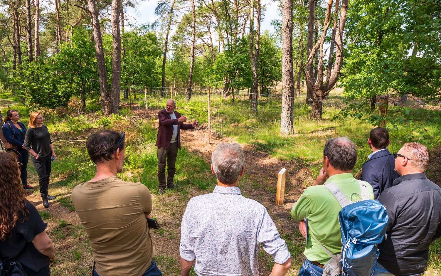 Onthulling klimaatbord Rheden rondleiding