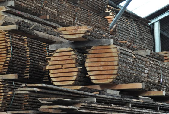 gestapeld hout drenthe